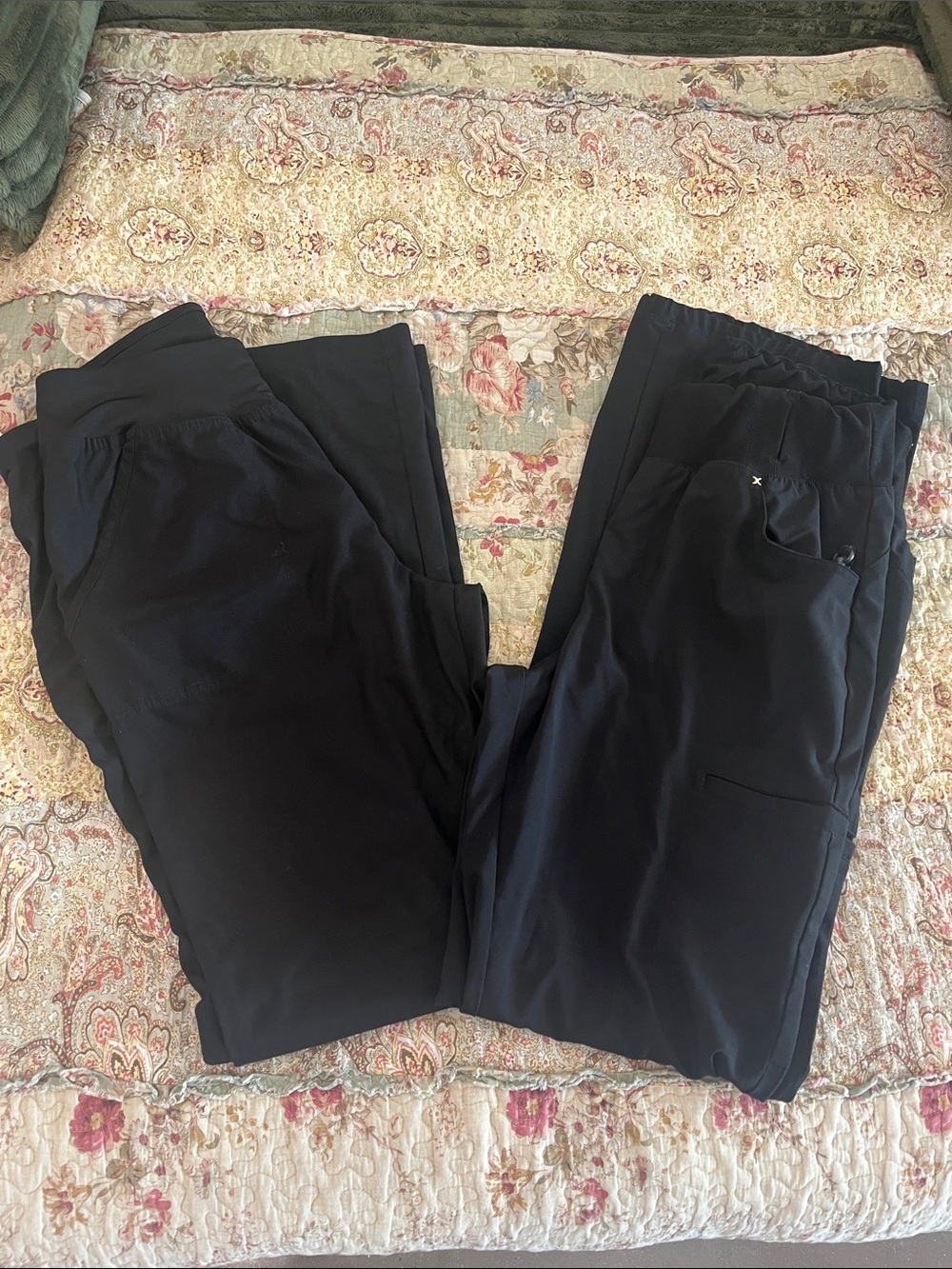 Women’s scrub Black Performance Stretch Pants